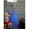 Image 2 : Misc Christmas Ornaments and Wooden Night Stand