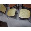 Image 3 : 2 Vintage Chairs, 1 Stool, 2 Wooden Chairs (5 pieces total)