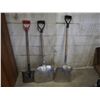 Image 2 : 3 Shovels- 1 Metal, 2 Aluminum