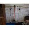 Image 1 : 2 Plastic Snow Shovels & 1 Plastic Rake