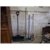 Image 1 : Snow Shovel, Rake and 2 Brooms