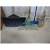 Image 2 : Snow Shovel, Rake and 2 Brooms