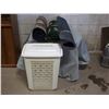 Image 2 : 3 Area Rugs & Plastic Laundry Basket