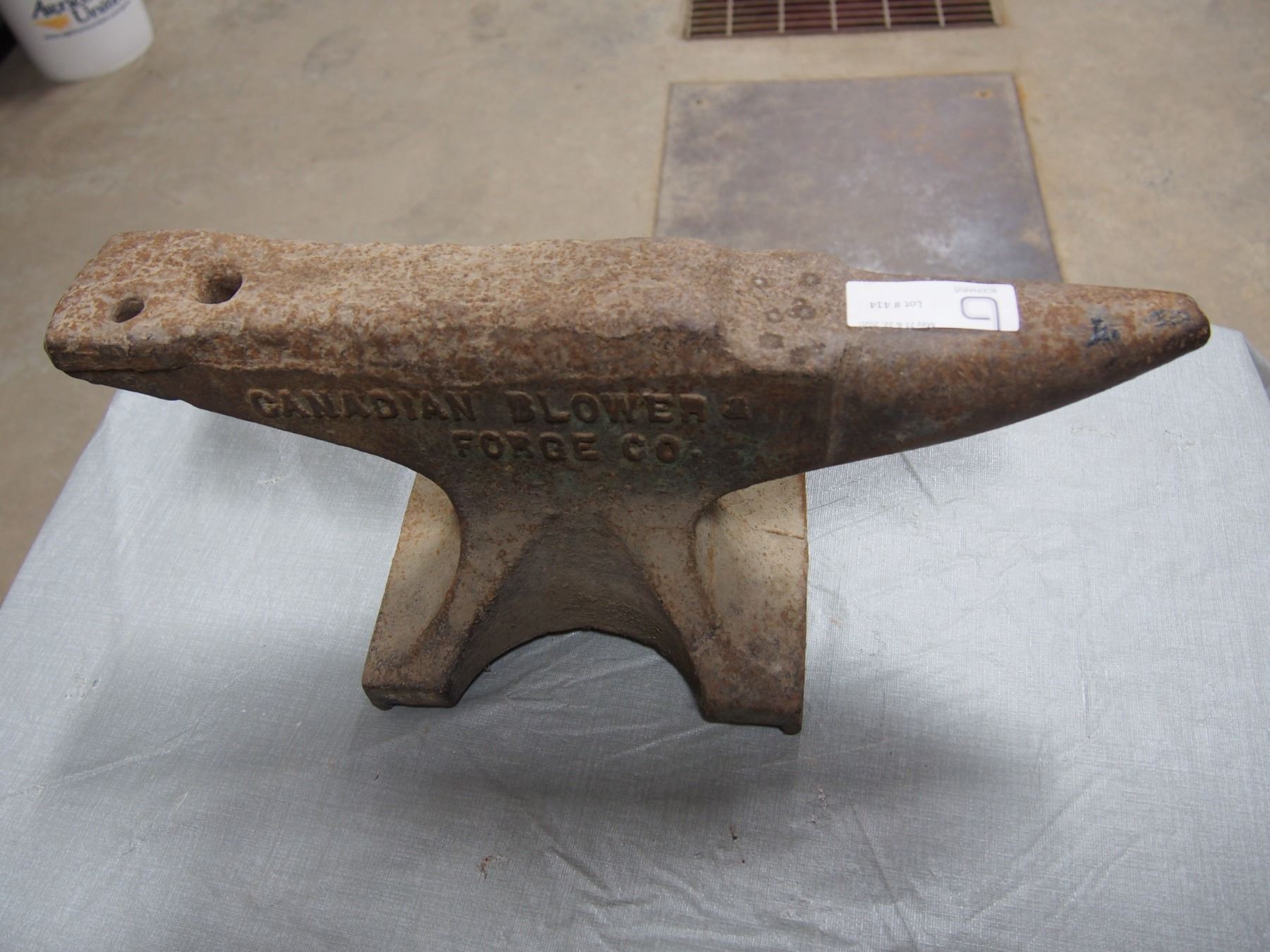 Anvel (75 lbs) Canadian Blower Company Bodnarus Auctioneering