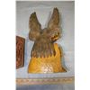 Image 2 : Wooden Eagle with Wooden Tray