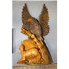 Image 4 : Wooden Eagle with Wooden Tray
