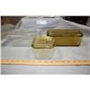 Image 2 : Federal Glass Refrigerator Dishes 3 Large 3 Small (2 without lids)