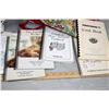 Image 2 : 9 Cookbooks - Local/Small Town and 2 Aprons