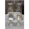 Image 1 : 2 TIMES THE MONEY  Bee Hive Oil Lamps 17"