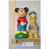 Image 1 : Mickey Moss Coin Bank & Donald Duck Squeaky Toy
