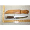 Image 1 : Original Bowie Knife with Sheath Made in Germany