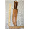 Image 5 : Original Bowie Knife with Sheath Made in Germany