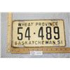 Image 1 : 1951 SK License Plate