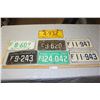 Image 1 : 7 1960s SK License Plates
