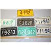 Image 2 : 7 1960s SK License Plates