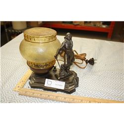 Rare Art Deco Washington Table Lamp (working)