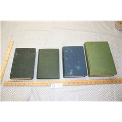 4 Antique Books:  1913, 1923, 1909, 1920
