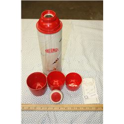 1960s Mint Condition Fly Fishing Thermos