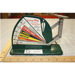 1940/50s Mint Jiffy Egg Scale