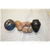 Image 2 : Antique 1930s Wood Spinning Tops and Balls