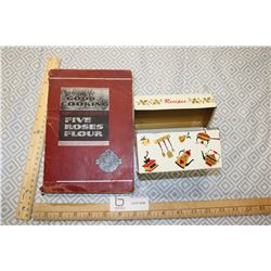 1938 Five Roses Flour Cookbook and Recipe Container