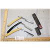 Image 2 : 3 Straight Razors and Case