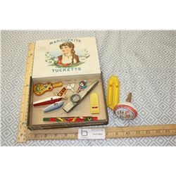 Cigar Box with Vintage Whistles