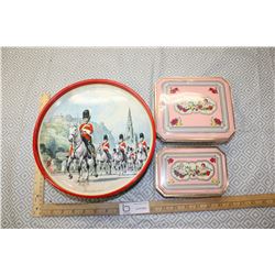 Vintage Hudson Scott & Grey Dunn Tins