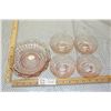 Image 1 : 5 Piece Pink Depression Glass Bowls