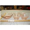 Image 2 : 5 Piece Pink Depression Glass Bowls