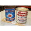 Image 1 : Bee Hive and Rogers' Syrup Collector Tins
