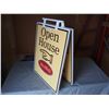 Image 2 : Wooden Open House A-Frame Sign