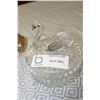 Image 3 : 3 Vintage Bowls and 1 Swan Candy Dish