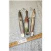 Image 3 : 3 TIMES THE MONEY Vintage Wooden Fishing Plugs