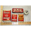 Image 1 : 1940s Seneca, Singapores Best, OXO, and Shinola Tins