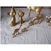 Image 2 : Lot of Brass Figurines
