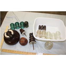 Mixed Lot of Insulators