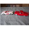 Image 1 : 2 Plastic Model Kits: 1960 Corvette, 1956 Thunderbird