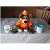 Image 1 : A& W Vintage Collection Bear, Mugs, Coffee Cup, Hockey Puck