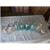 Image 5 : Lot of 8 VIntage Mason Jars- Perfect Seal, Queen, Ball, Crown Brand