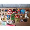 Image 3 : Lot of Assorted Lapel Pins including Case 1H, Calgary Stampede, Olympic, etc