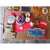 Image 4 : Lot of Assorted Lapel Pins including Case 1H, Calgary Stampede, Olympic, etc