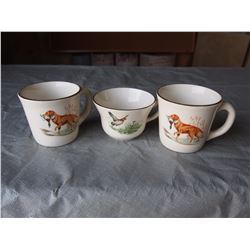 3 USA Coffee Mugs