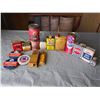 Image 1 : Lot of Vintage Tins; Bicycle Oil Plastic Can, Hoppe's Gun Grease, STP full can