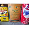 Image 6 : Lot of Vintage Tins; Bicycle Oil Plastic Can, Hoppe's Gun Grease, STP full can