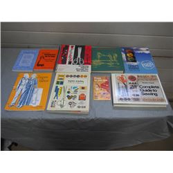 Lot of Sewing Instructional Books