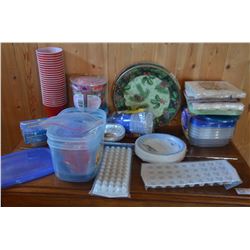 Kitchen/picnic Related one use Items and Containers