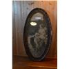 Image 2 : Vintage Oval Picture in Vintage Wooden Frame
