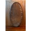 Image 3 : Vintage Oval Picture in Vintage Wooden Frame