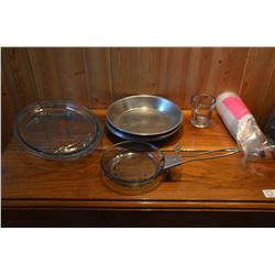 Pyrex Platter, Baking Pie Tins and Msc.